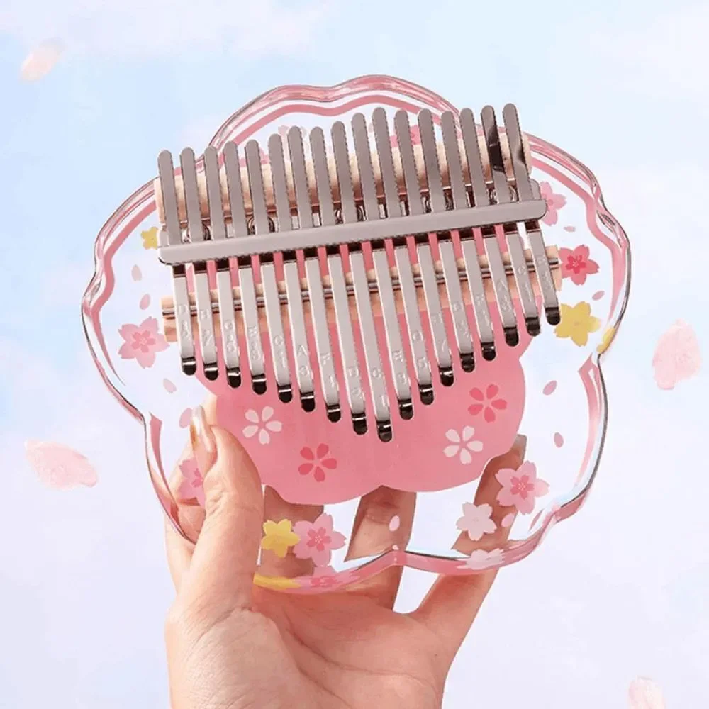 Kalimba Thumb Piano |Beginner Friendly|Calm & Relaxing Sounds(17key greenflower)